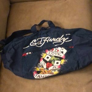 Ed hardy duffle  bag